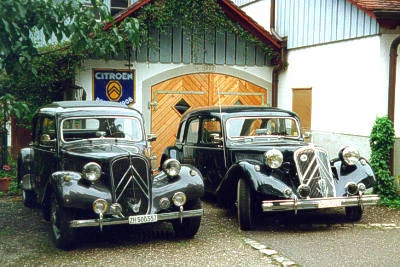 Einblick bei Oldtimer-Taxi in Benken