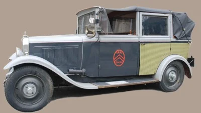 citroen traction avant taxi